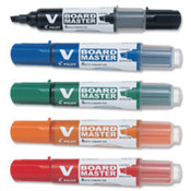 Whiteboard Marker Sets, Chisel Tip, 5/ST, Assorted. 5 EA/ST.