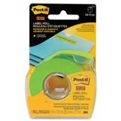 Label Roll, Super Sticky, Removable, 1"x700", WE. 24 PK/BX.
