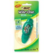 Correction Tape, 1/5"x19.8', Blue. .