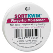 Fingertip Moistener, Nontoxic, Odorless, 3/8 oz. 12 EA/BX.