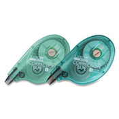 Correction Tape,1/6"x394",White Tape/Kiwi Dispenser. 1 EA/CD.