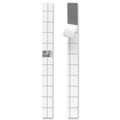 Reinforcing Strips, Self Adhesive,10-3/4"x1", 200/BX, White. 200 EA/BX.