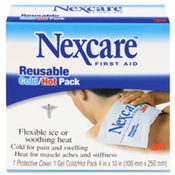 Reusable Cold/Hot Pack, Dual Purpose, 4"x10". 12 EA/CT.