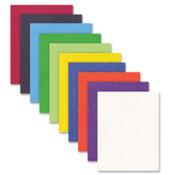 Heavyweight Recycled Bristol Board, 22"x28", Yellow. 25 EA/BX.