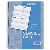 Call Message Slip Book, 11"x8-1/4", 2-Part, 200Sets/PK. 200 ST/EA.