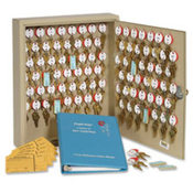 Dupli-Key Cabinet,90 Key Capacity,14"x3-1/3"x17-1/2",Sand. 1 EA/CT.