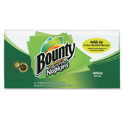 Napkins, 1-Ply, 12-1/10"x12", 100/PK, White. 100 EA/PK.