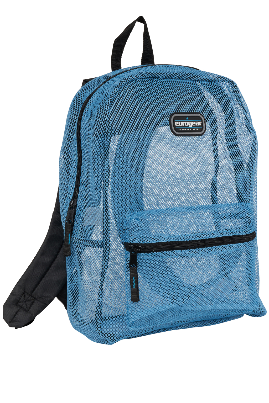 teal mesh backpack