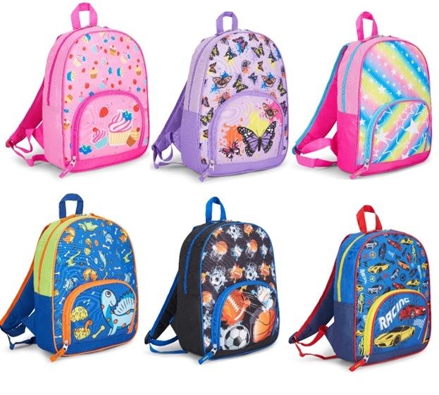 Wholesale 14" Character Backpacks 3 Assorted Characters