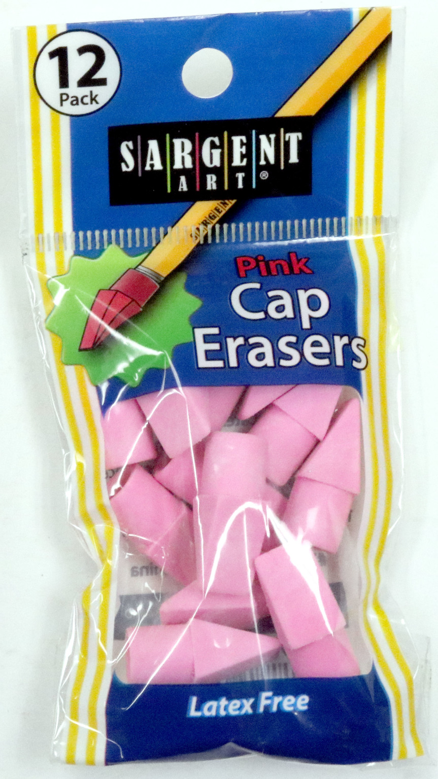 Adults 480 Pink Bulk Erasers Kids Schools Wholesale Case Pack for Offices