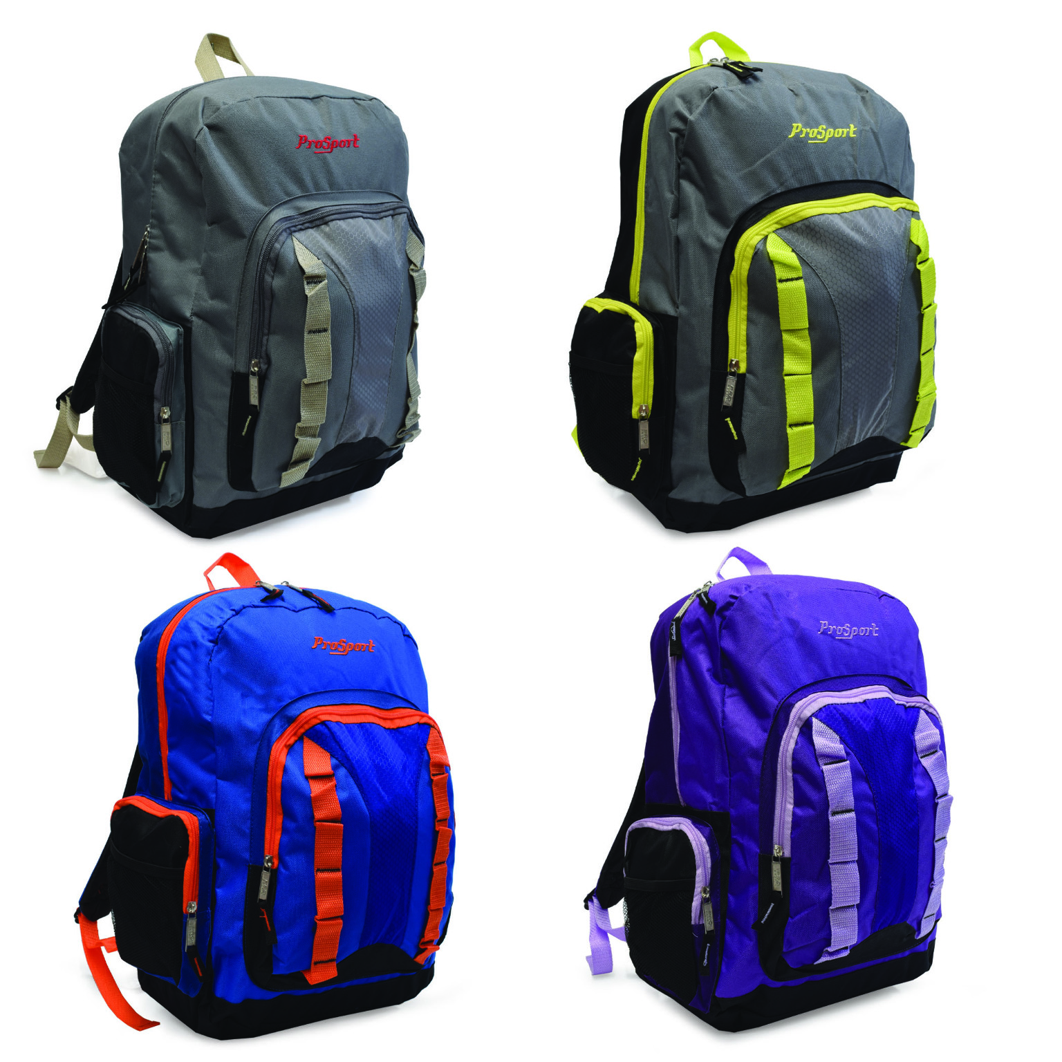 Wholesale 18" Pro Sport Classic Backpack With Daisy Chain Trim 4