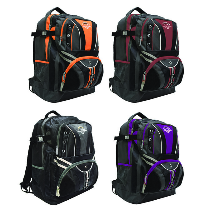 Wholesale 19" Mountain Terrain Premium Backpack Assorted