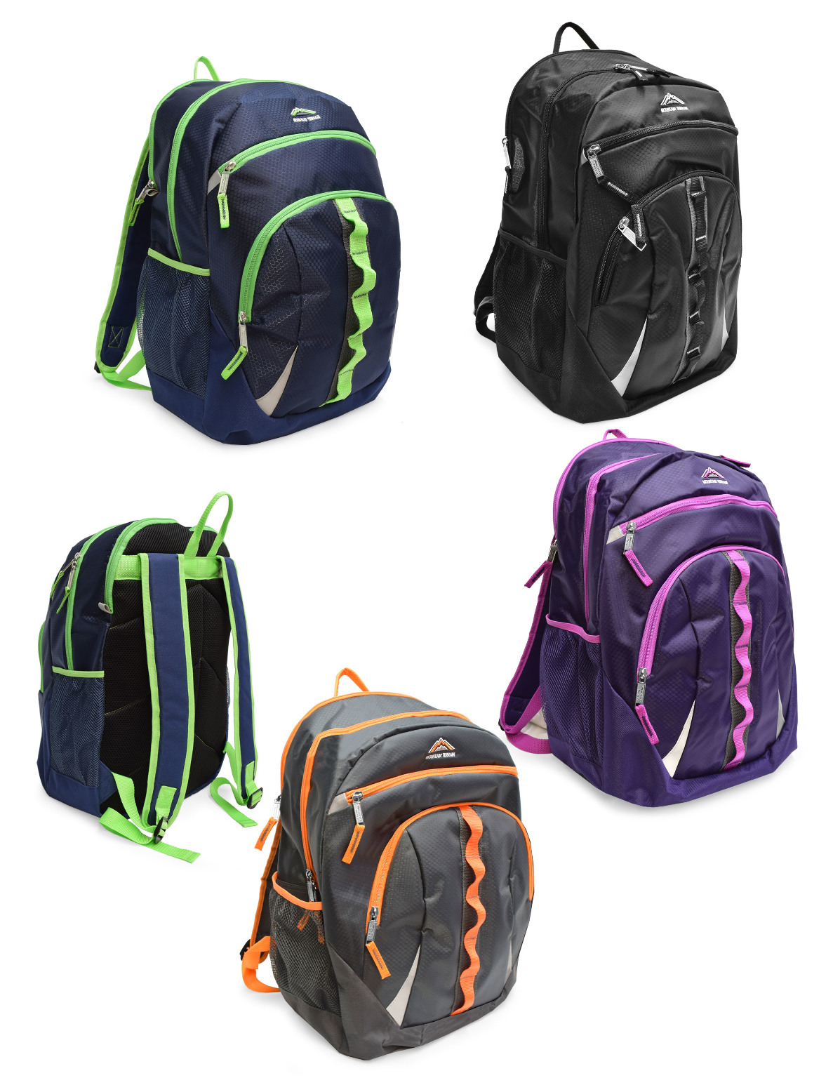 mountain design backpacks