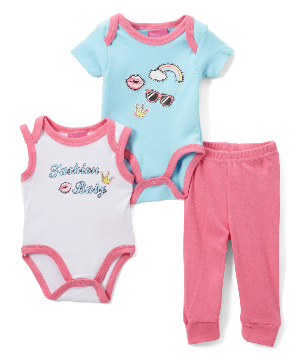 Wholesale Infant Pant and Bodysuits Set Fashion Baby (SKU 2323574) DollarDays