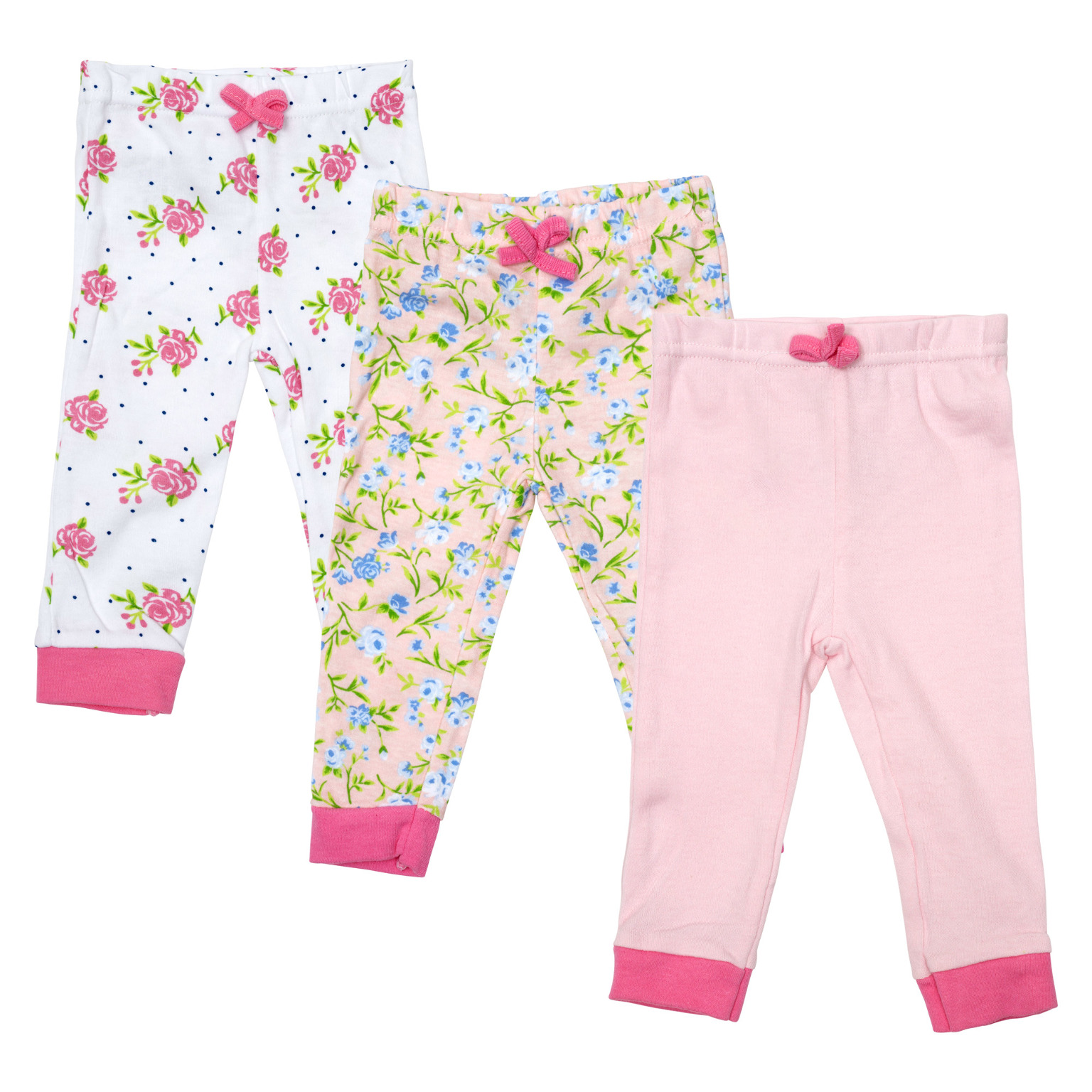 Wholesale Baby Girls' Pants 1224M, Floral DollarDays