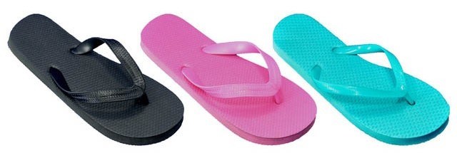 color flip flops