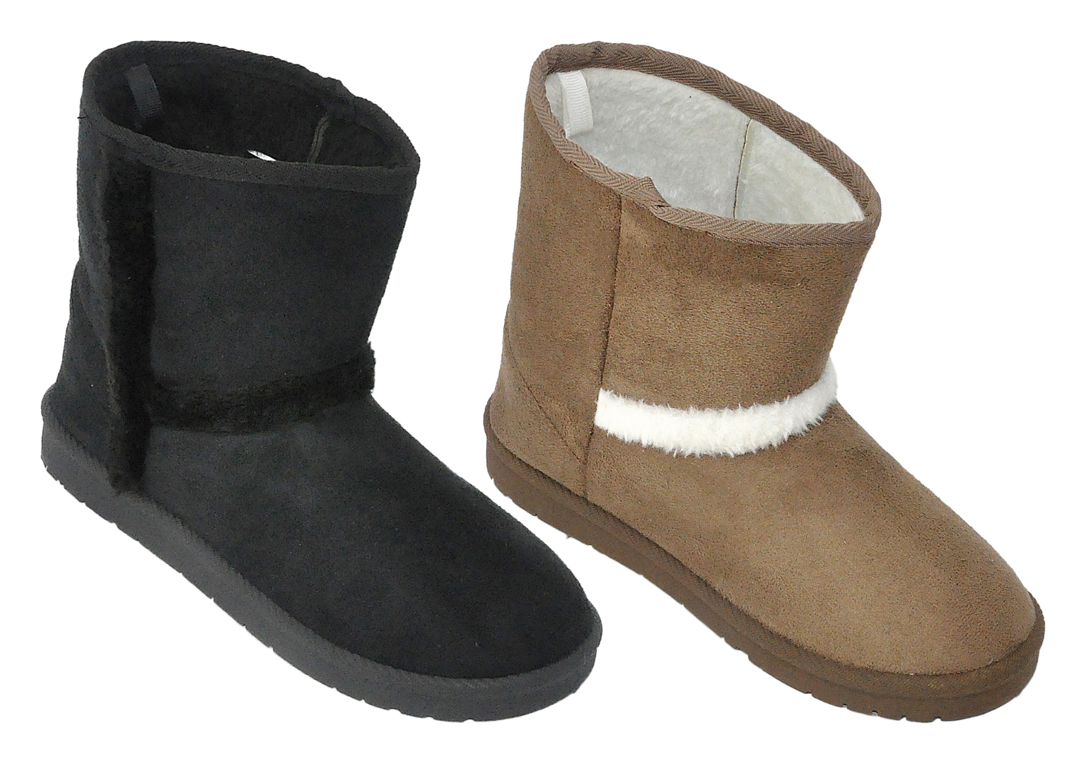 shearling short boot