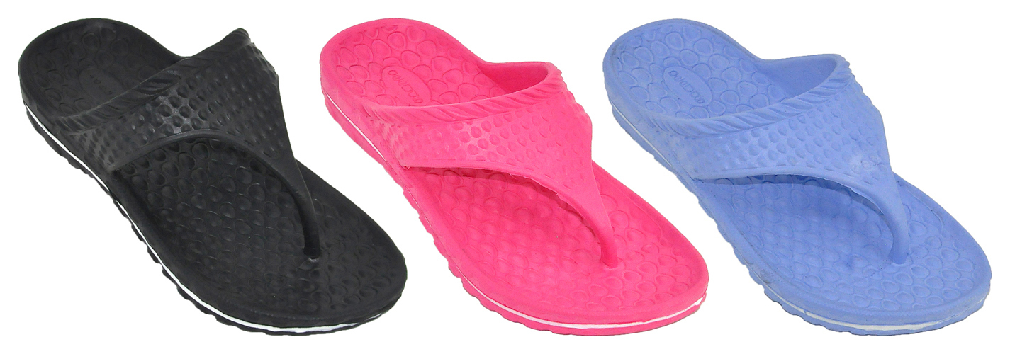 Wholesale Girls' Basic Thong Sandals | DollarDays