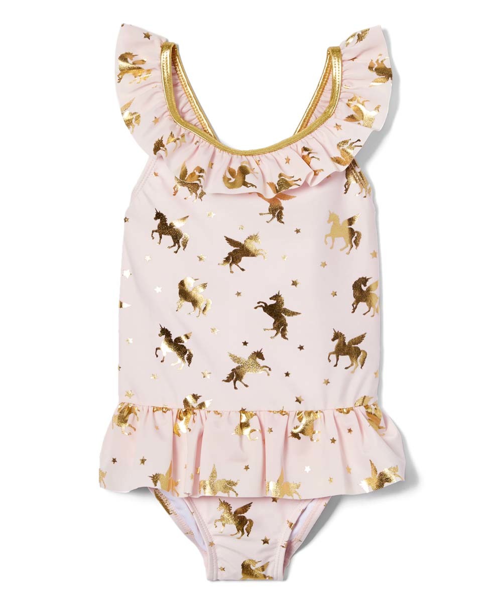 unicorn swimsuit 4t