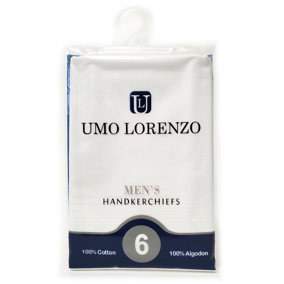 Wholesale Classic Men's Handkerchiefs White, Cotton DollarDays