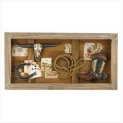 Wild West Memories Shadow Box