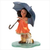 "Let It Rain" - Figurine