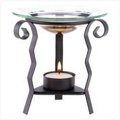 Abstract Wave Oil Warmer