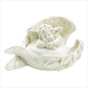 Nesting Cherub Keepsake Box