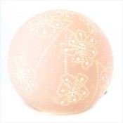 Butterfly Motif Globe Lamp