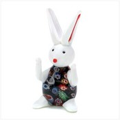 Art Glass Rabbit Figurinew