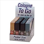 Man's Cologne On Display