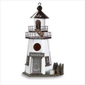 Wood "Lighthouse" Birdhouse