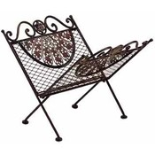 Wrought Iron Magazine Rack