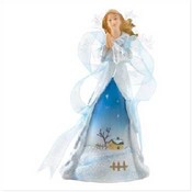 Angel W/Acrylic Wings Figurine