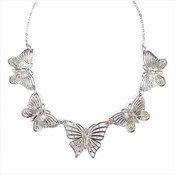 Lacework Butterfly Necklace