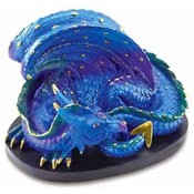 Sapphire Dragon Figurine