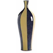 Large Striped Museum Vase