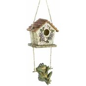 Swinging Frog Birdhouse
