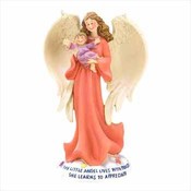 Angel W/Baby Figurine