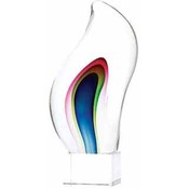 Rainbow Wave Sculpture