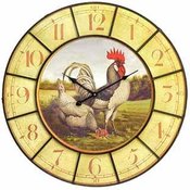Oversized Rooster Clock