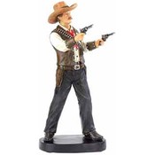 Wild West Gunslinger Statue