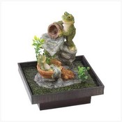 Playful Frog Fountain
