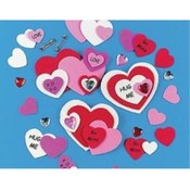 Foam Valentine Pin Craft Kits