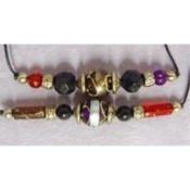 Cord Necklace With Beads