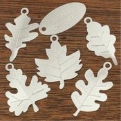 Fall Leaves Eyelet Charm