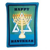 Hanukkah Fleece Throw