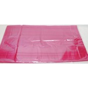 Transparent Magenta Basket Bags
