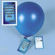 Graduation Balloon Release Cards