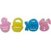 Easter Figure Cut Out Rings